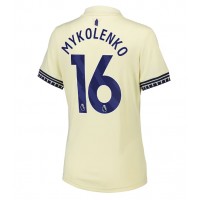 Everton Vitaliy Mykolenko #16 Vonkajší Ženy futbalový dres 2025-26 Krátky Rukáv
